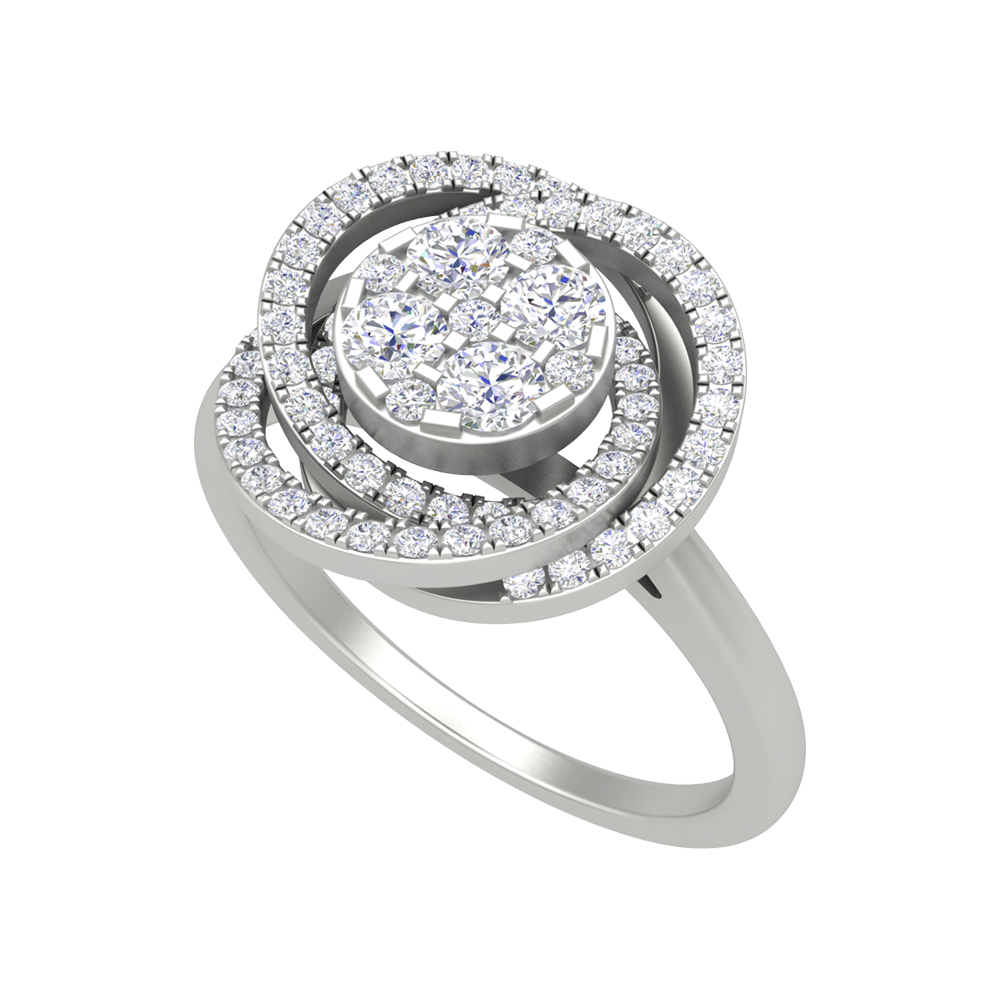 Superficial Band Cluster Ring - Five