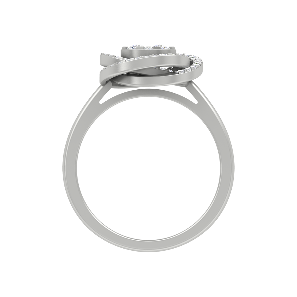 Superficial Band Cluster Ring - Eight