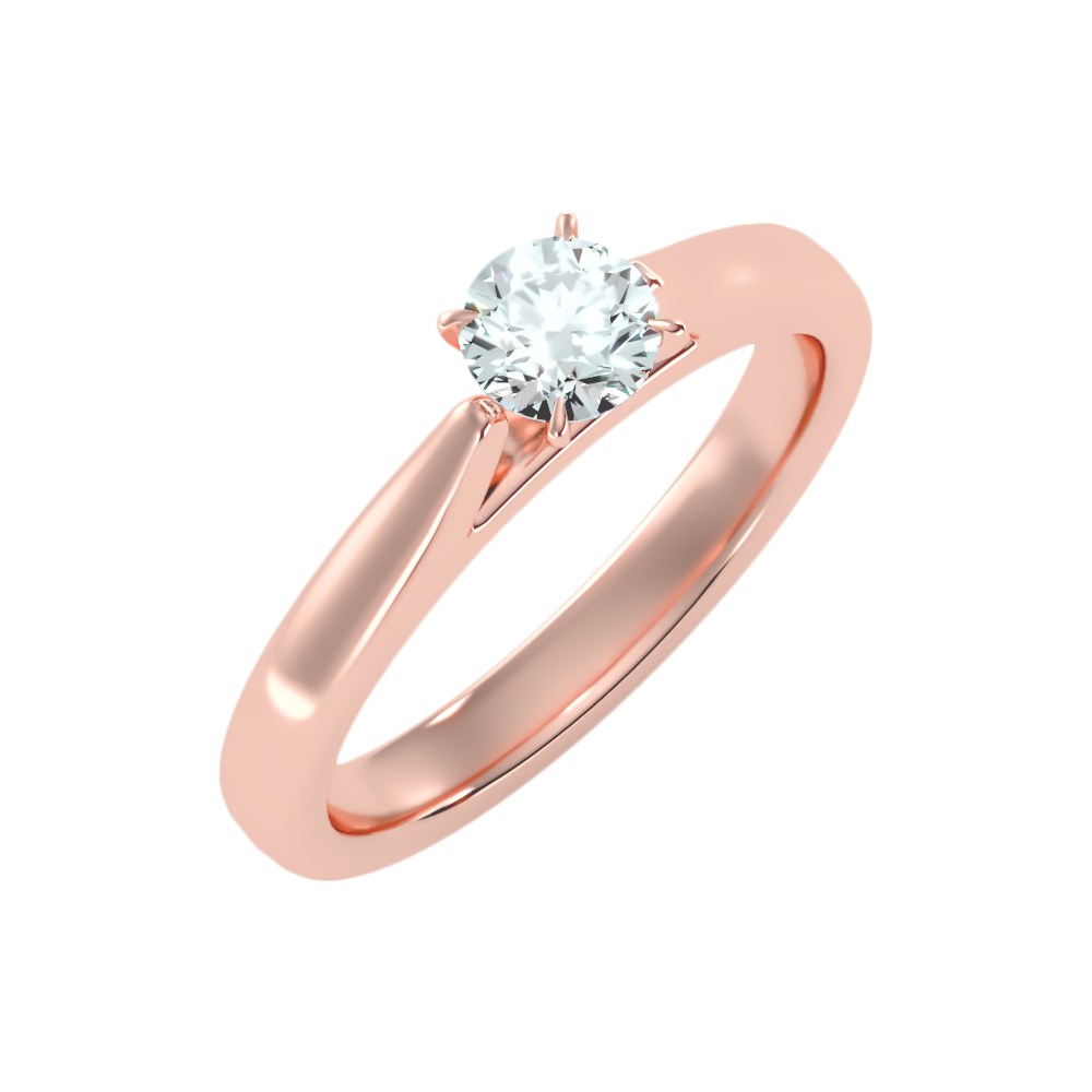 Super Classic Solitaire Ring - Five