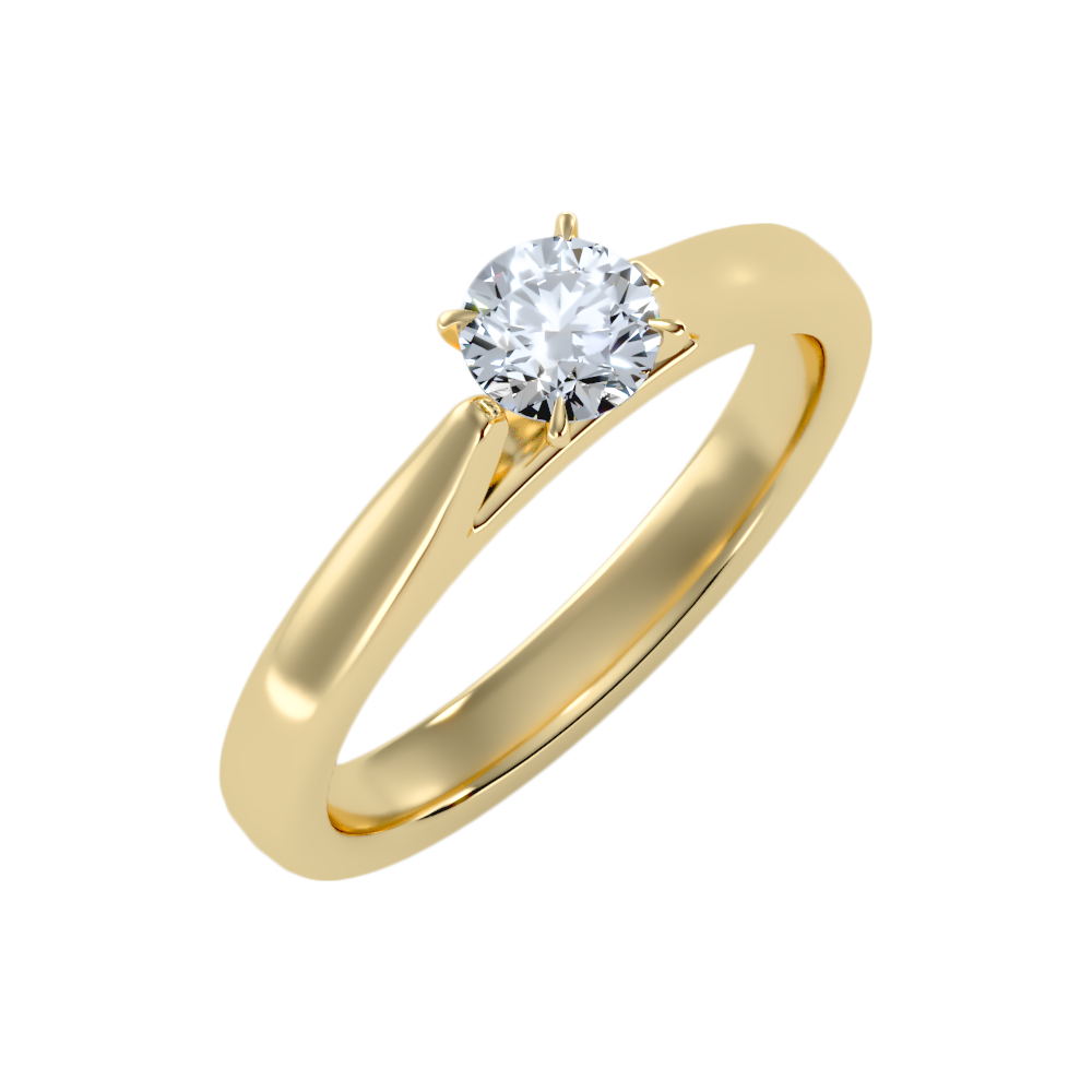 Super Classic Solitaire Ring - Nine