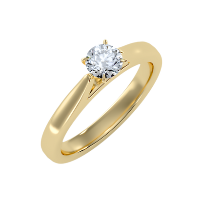Super Classic Solitaire Ring - Nine