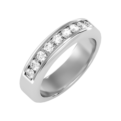Supreme Men's Broad Band Ring - One
