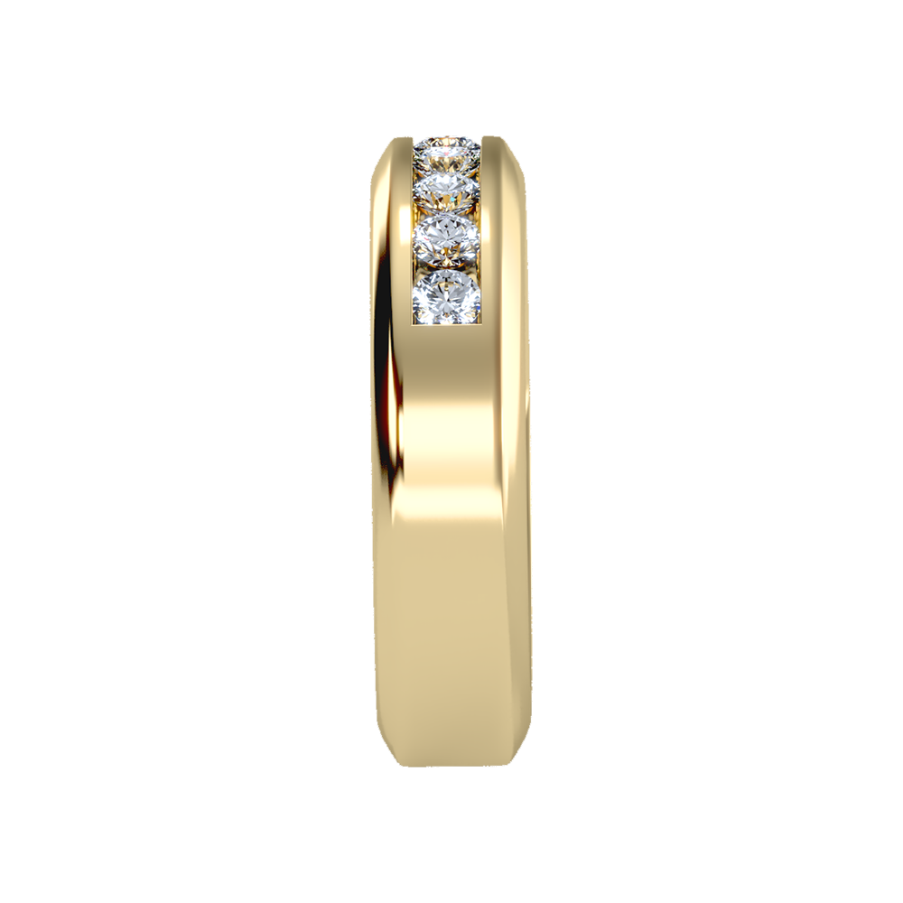 Supreme Men's Broad Band Ring - Eleven