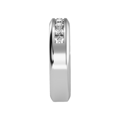 Supreme Men's Broad Band Ring - Two