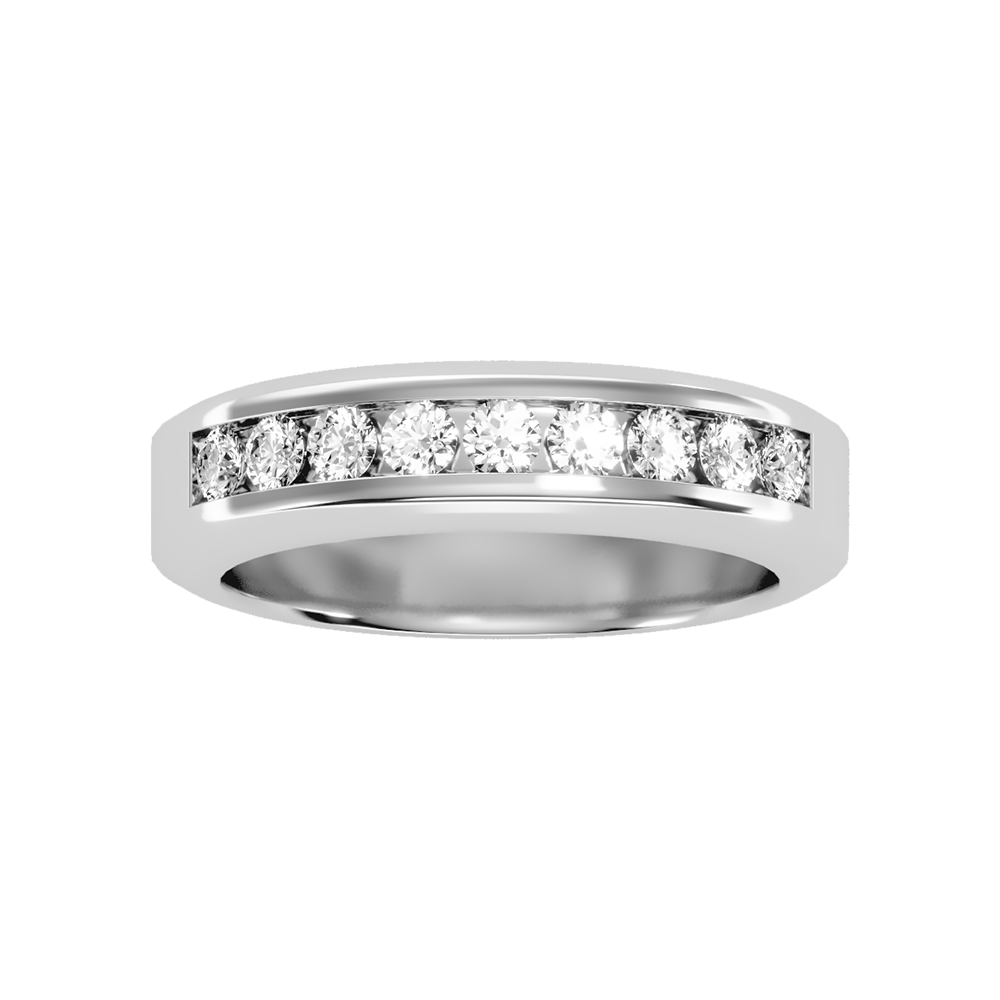 Supreme Men's Broad Band Ring - Three
