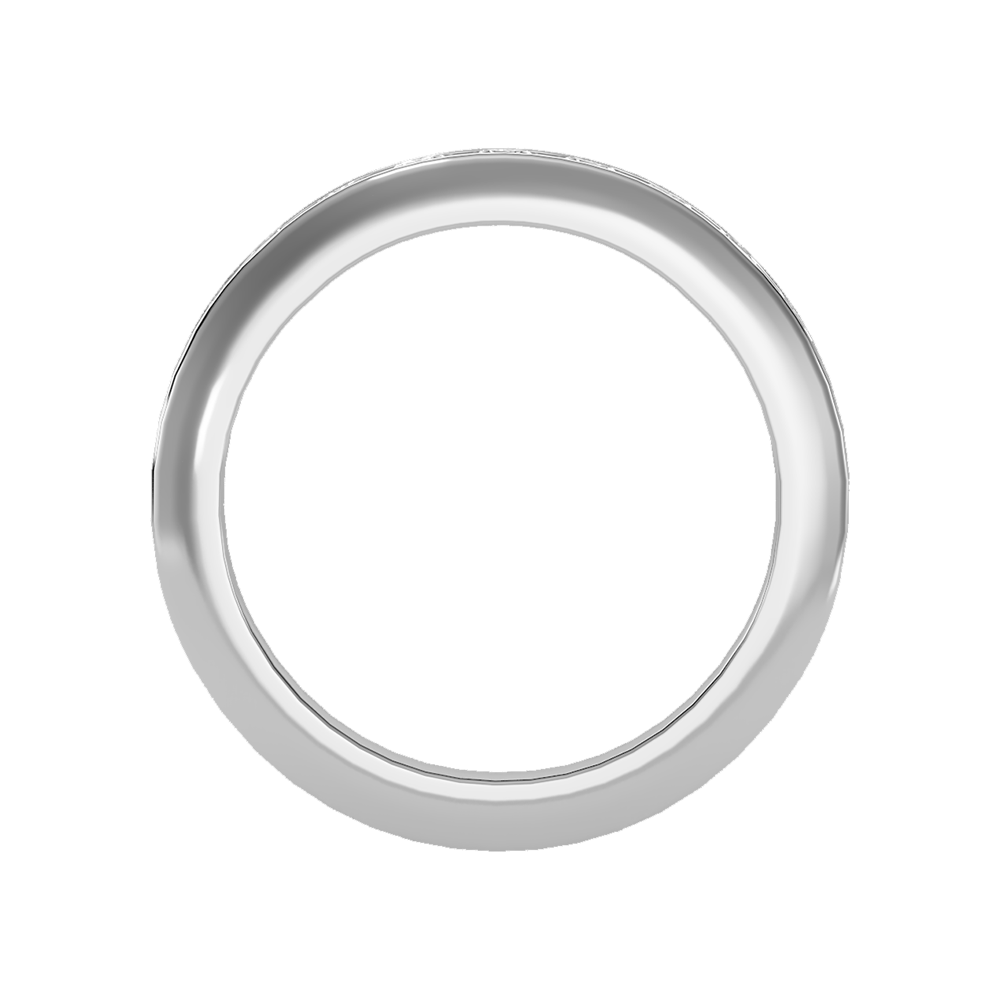 Supreme Men's Broad Band Ring In 925 Sterling Silver - Four