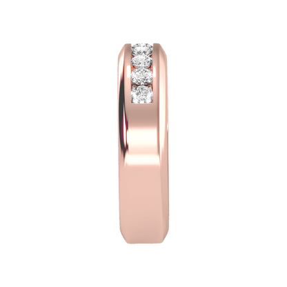 Supreme Men's Broad Band Ring - Seven