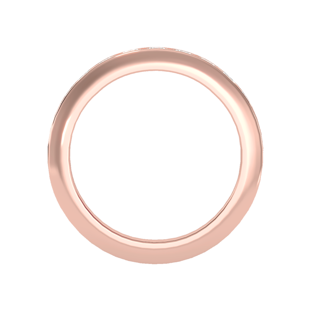 Supreme Men's Broad Band Ring In 925 Sterling Silver - Eight