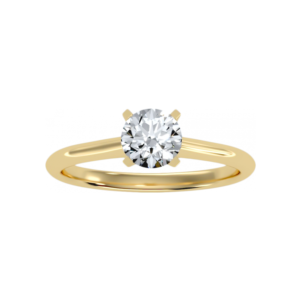 Sweet Engagement Ring In 925 Sterling Silver - Eight