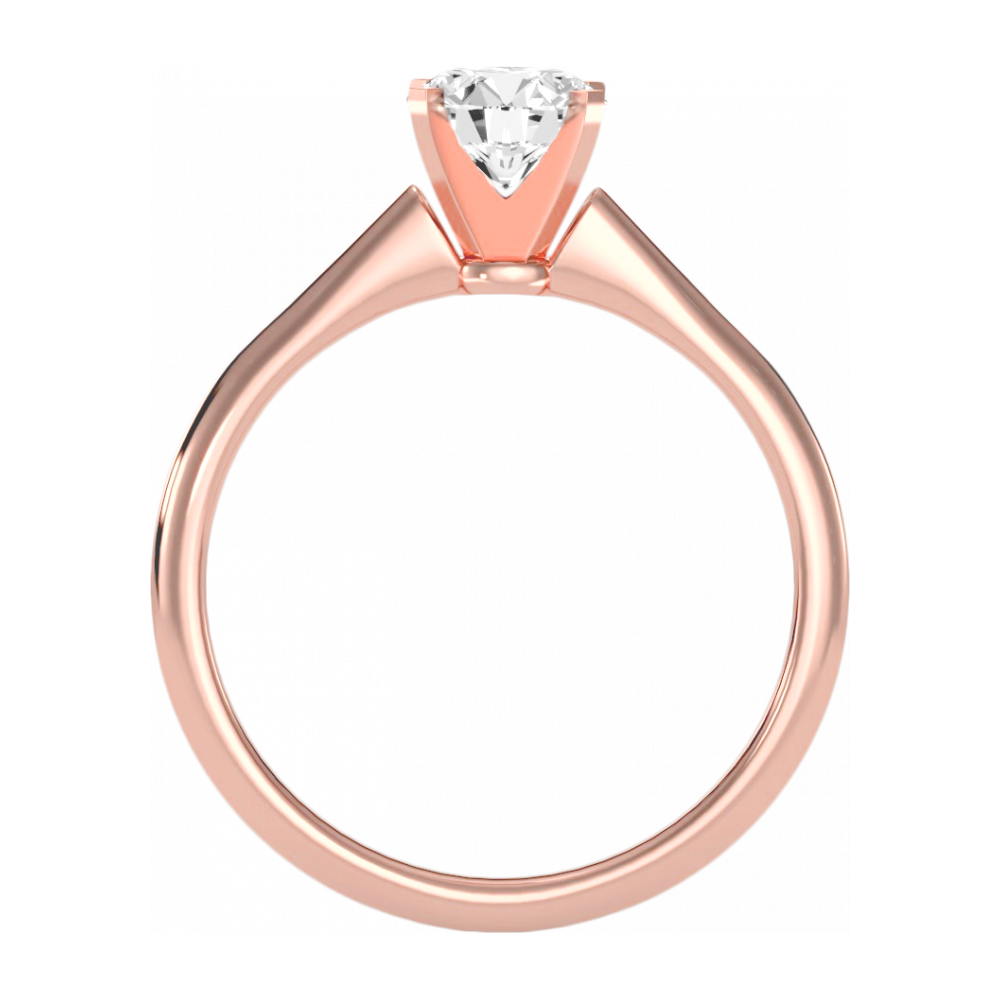 Sweet Engagement Ring In 925 Sterling Silver - Nine