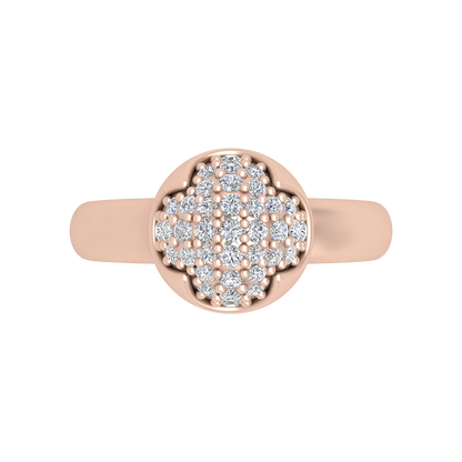 Swirl Tuilp Mesh Ring - Two