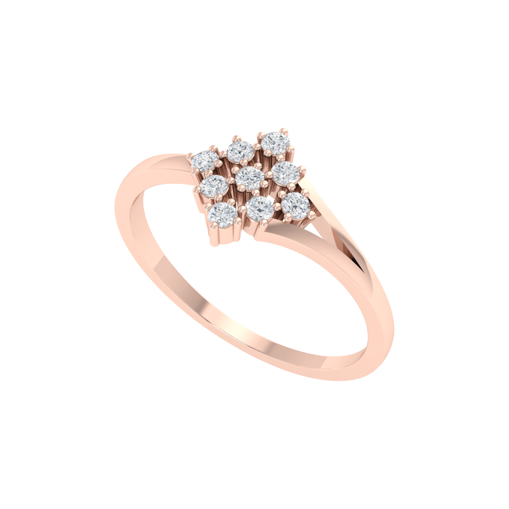 Swivel Meshi Ring In 925 Sterling Silver - One