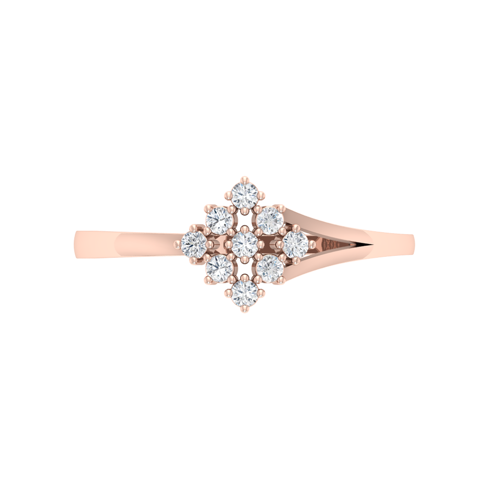 Swivel Meshi Ring In 925 Sterling Silver - Two
