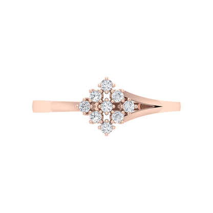 Swivel Meshi Ring In 925 Sterling Silver - Two