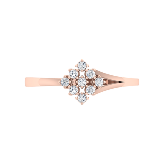 Swivel Meshi Ring In 925 Sterling Silver - Two