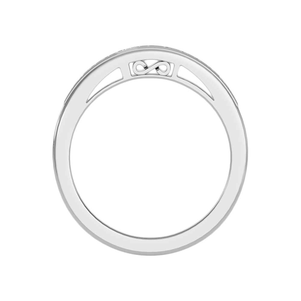 Syzygy Half Eternity Band - Eight