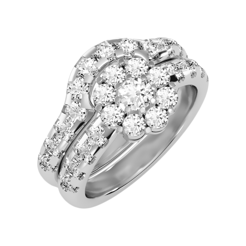 Talisman Bridal Ring Set - One
