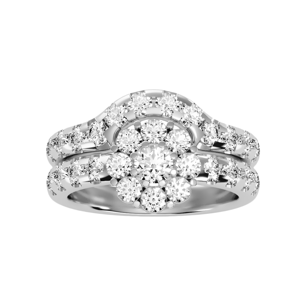 Talisman Bridal Ring Set - Two