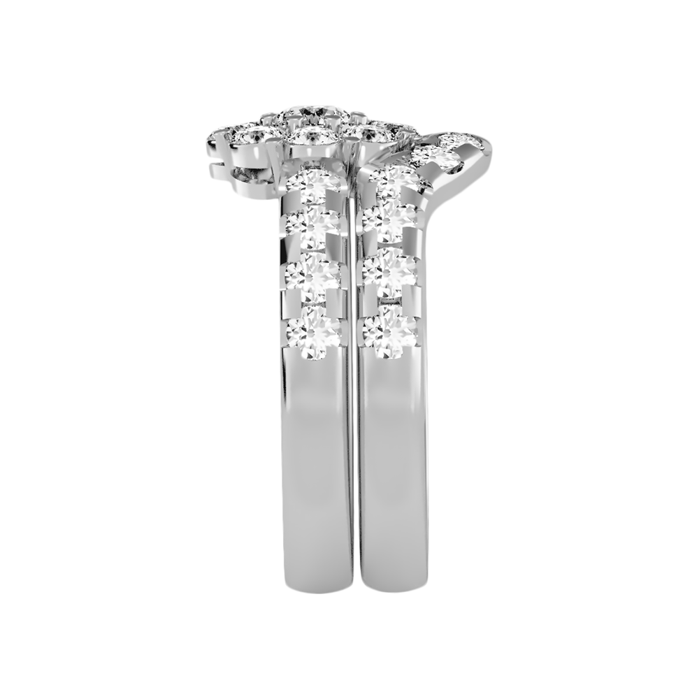 Talisman Bridal Ring Set - Four