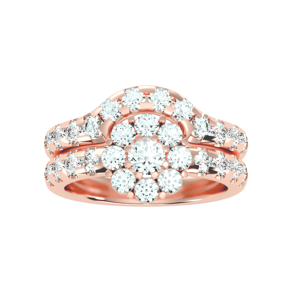 Talisman Bridal Ring Set - Six