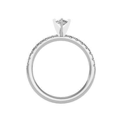 Tangled Solitaire Ring - Two