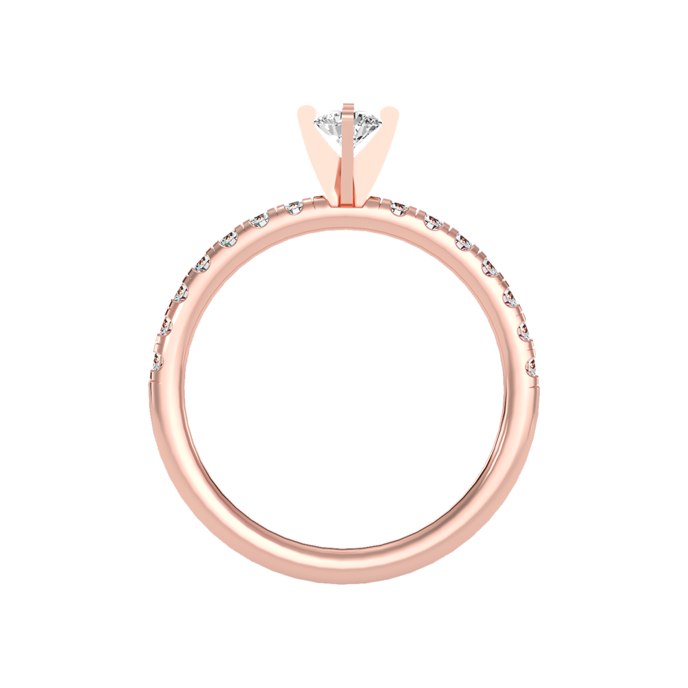 Tangled Solitaire Ring - Six