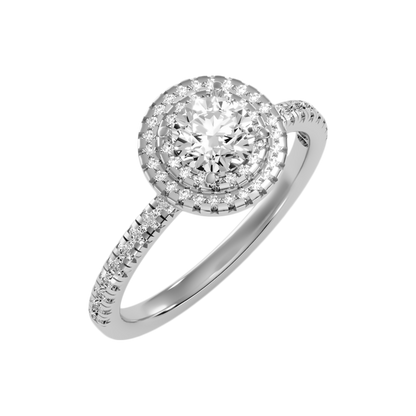 Terrific Halo Diamond Ring - One