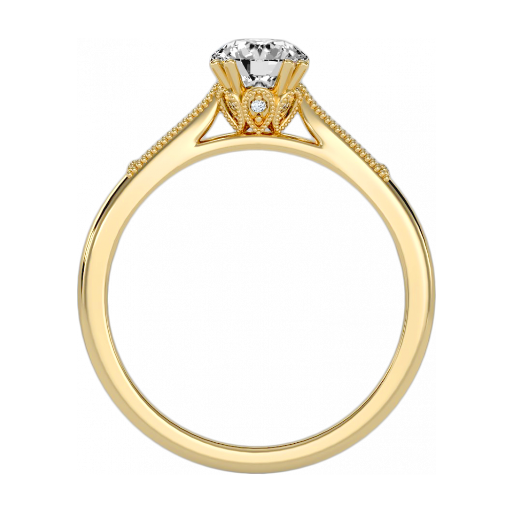 The Asombrosa Solitaire Ring In 925 Sterling Silver - Five