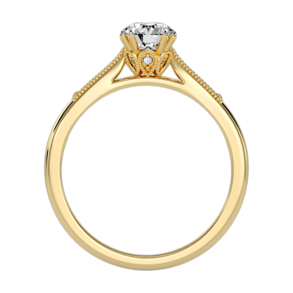 The Asombrosa Solitaire Ring In 925 Sterling Silver - Five