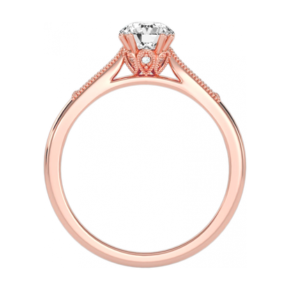 The Asombrosa Solitaire Ring In 925 Sterling Silver - Nine