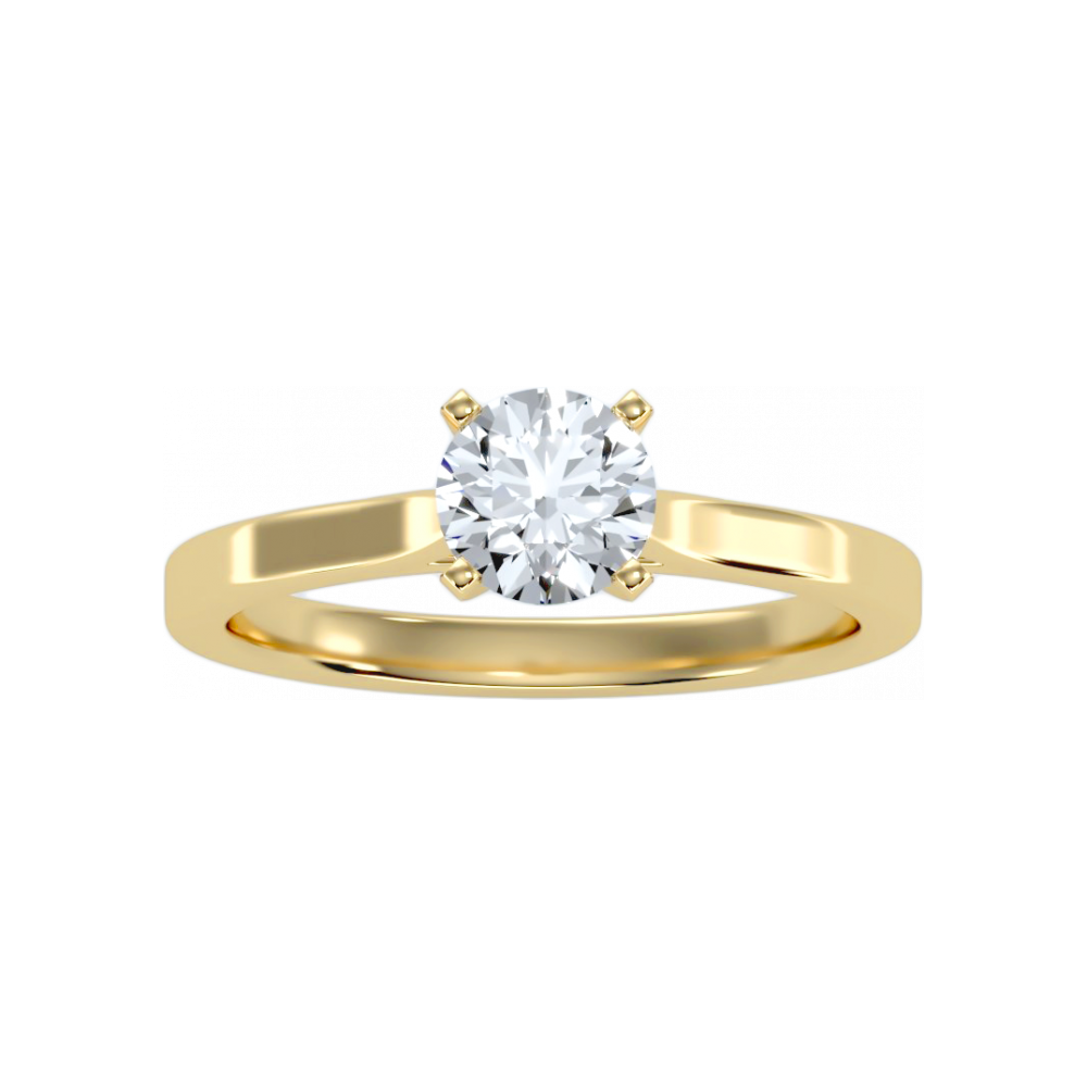 The Assertive Engagement Ring In 925 Sterling Silver - Eight