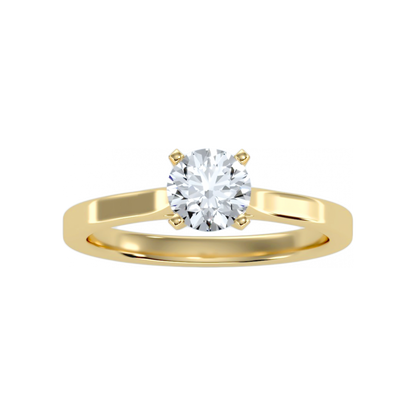 The Assertive Engagement Ring In 925 Sterling Silver - Eight