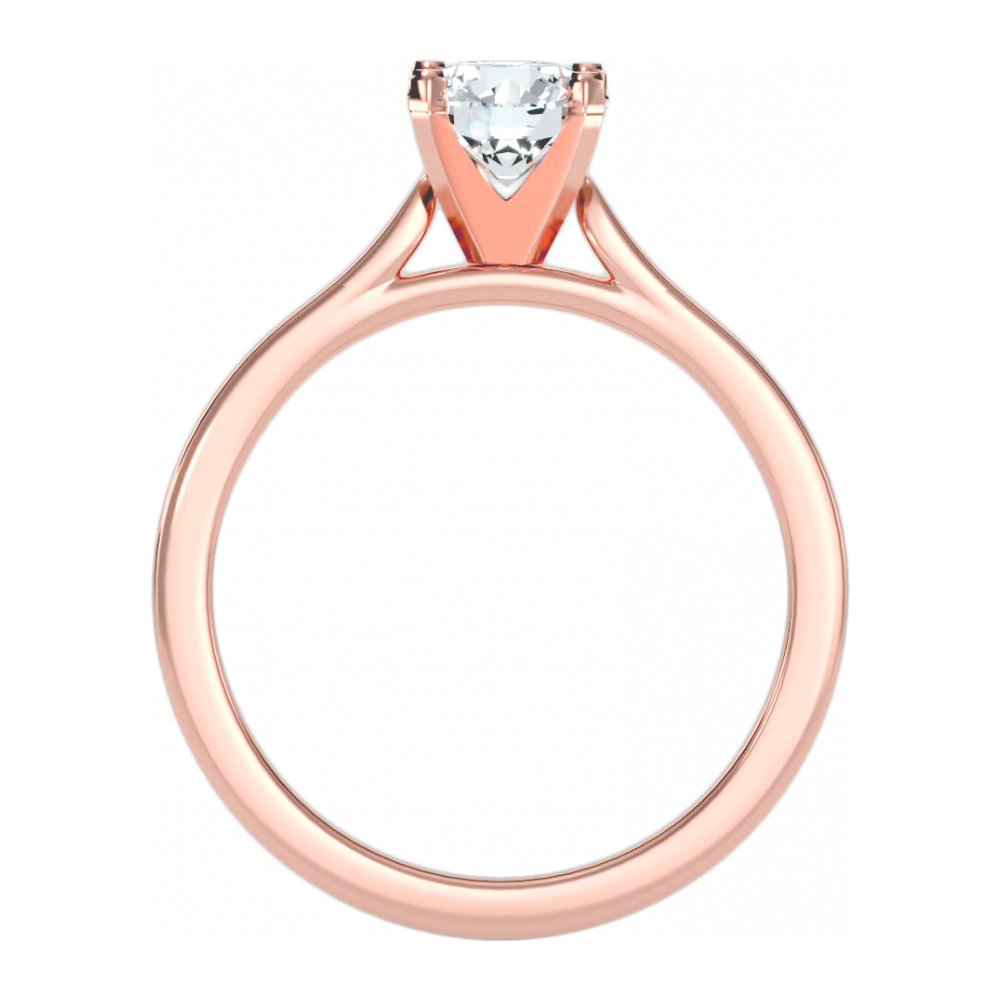 The Assertive Engagement Ring In 925 Sterling Silver - Nine