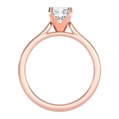 The Assertive Engagement Ring In 925 Sterling Silver - Nine