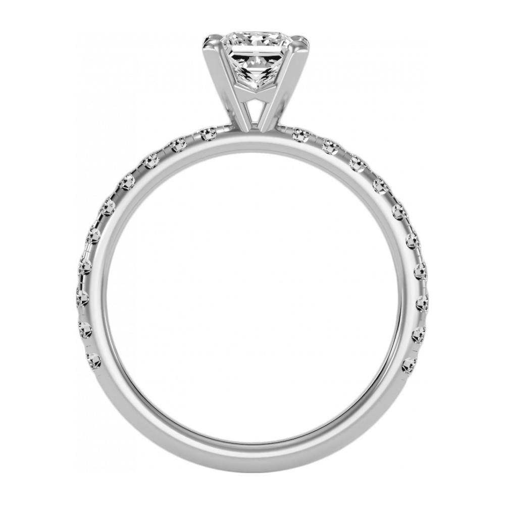 The Astonishing Solitaire Ring In 925 Sterling Silver - One