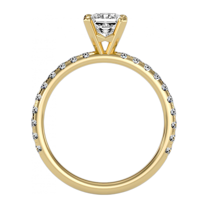 The Astonishing Solitaire Ring In 925 Sterling Silver - Five