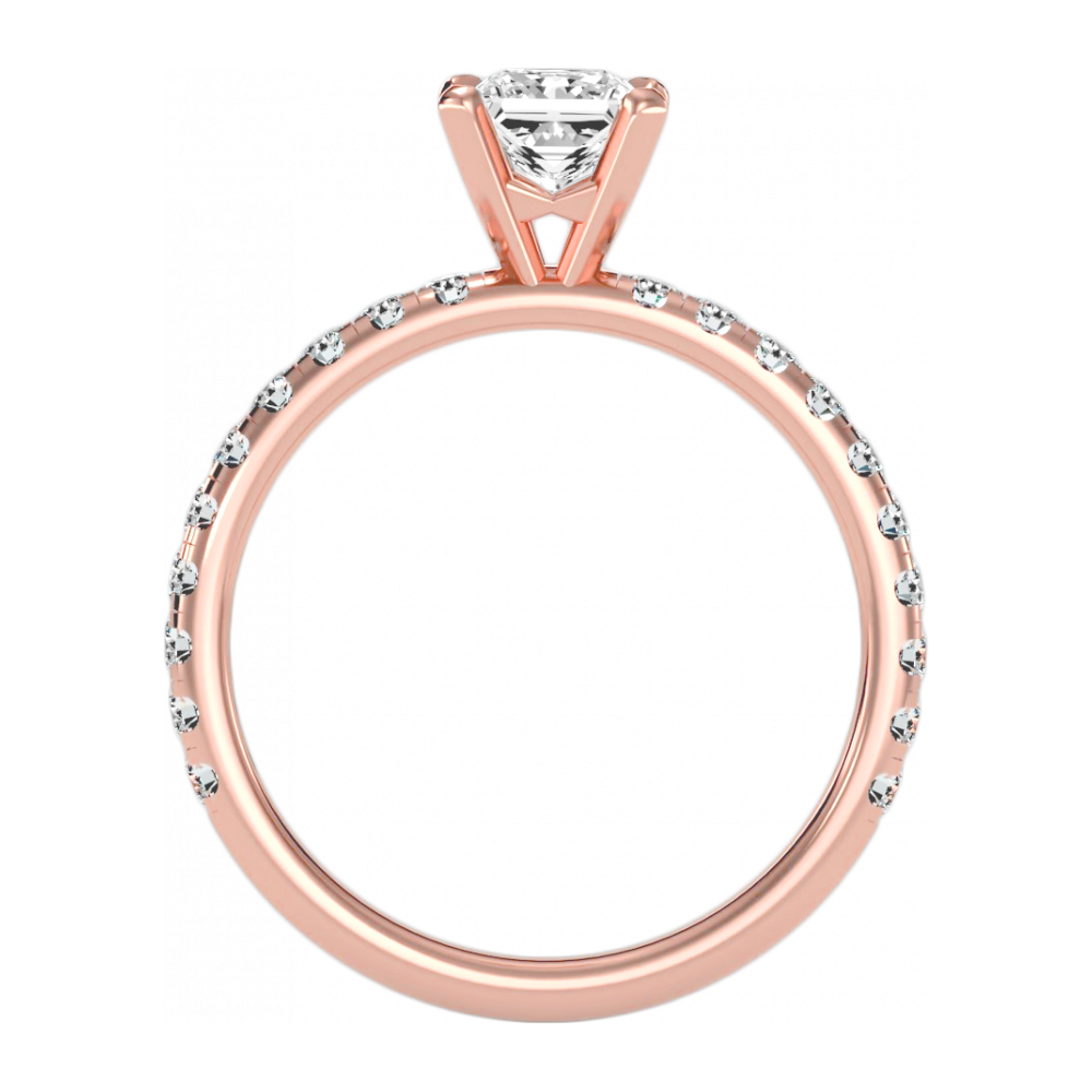 The Astonishing Solitaire Ring In 925 Sterling Silver - Nine
