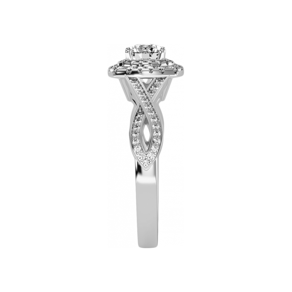 The Attractive Halo Ring - Three