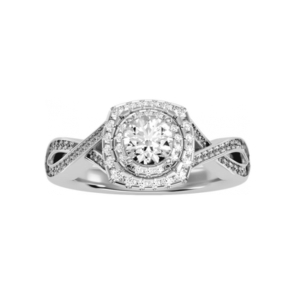 The Attractive Halo Ring - Four