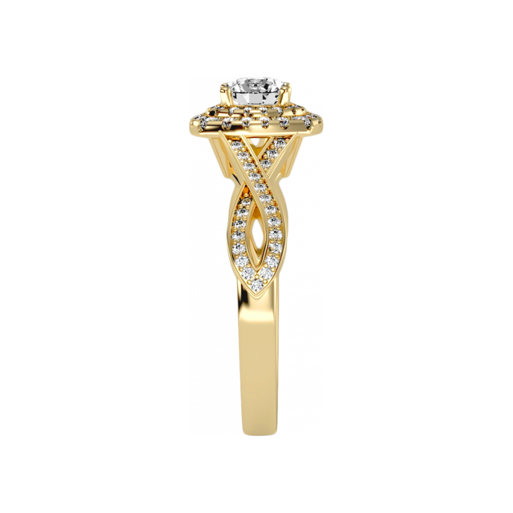 The Attractive Halo Ring - Seven