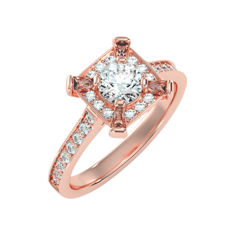 The Attractive Single Stone Ring - Ten