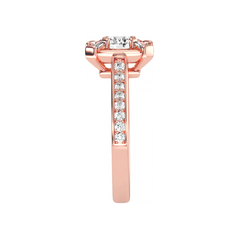 The Attractive Single Stone Ring In 925 Sterling Silver - Eleven