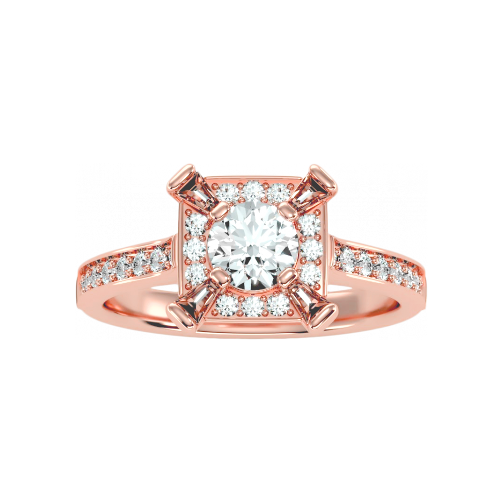 The Attractive Single Stone Ring - Twelve