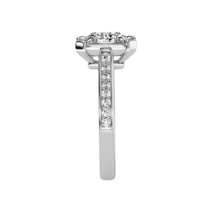 The Attractive Single Stone Ring In 925 Sterling Silver - Three