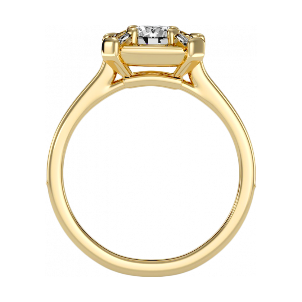The Attractive Single Stone Ring In 925 Sterling Silver - Five