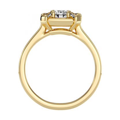 The Attractive Single Stone Ring - Five
