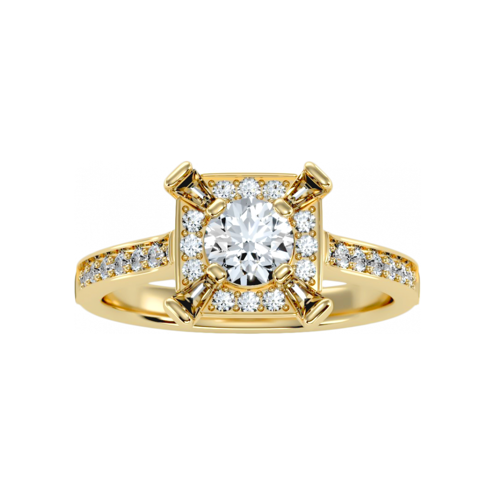 The Attractive Single Stone Ring - Eight