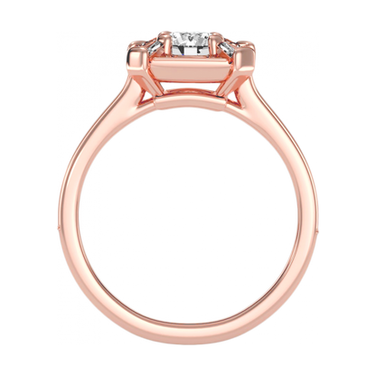 The Attractive Single Stone Ring - Nine