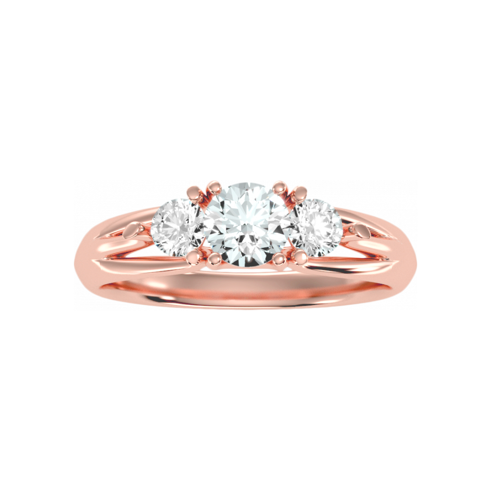 The Beautifully Curated Solitaire Ring In 925 Sterling Silver - Twelve