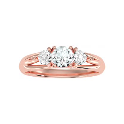 The Beautifully Curated Solitaire Ring In 925 Sterling Silver - Twelve
